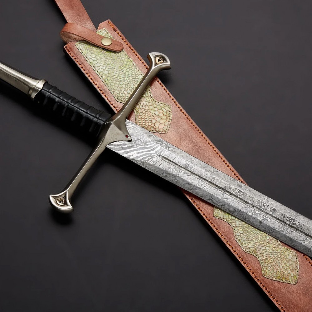DAMASCUS STEEL BLADE ---1